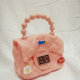 Cute Beaded Handle Mini Handbag