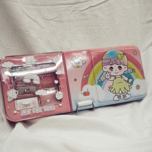 Pink Stationery Tin Kit
