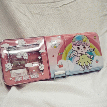 Pink Stationery Tin Kit
