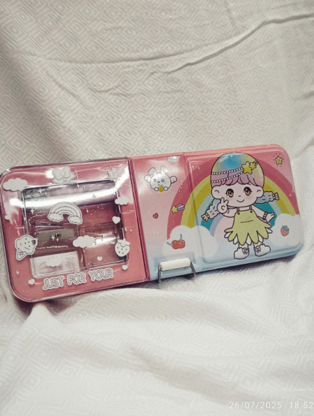 Pink Stationery Tin Kit