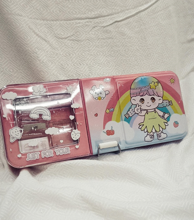 Pink Stationery Tin Kit