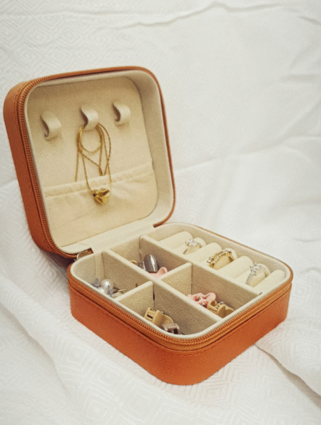Portable Jewelry Organizer Box