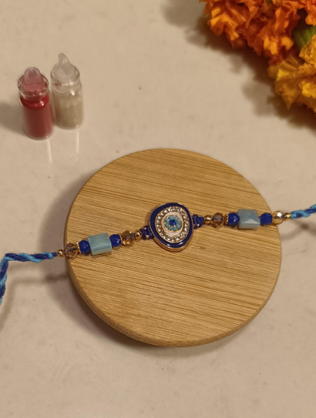 Evil Eye Blue Rakhi