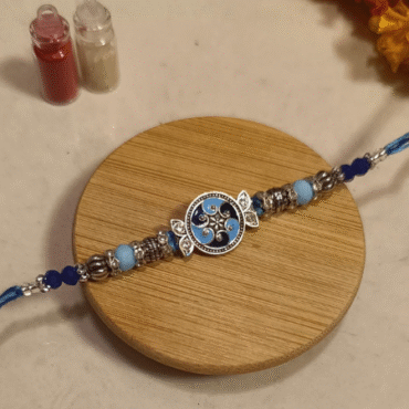 Crescent Moon Designer Rakhi