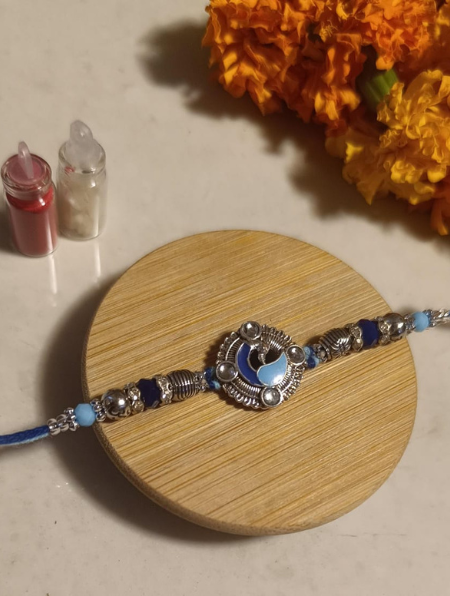 Spiral Harmony Mandala Rakhi